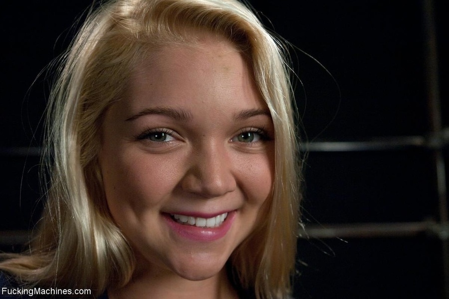 Long haired blonde cutie squirts and drills - XXX Dessert - Picture 1