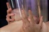 Curvy woman with huge titties enjoys in a freaky solo scene