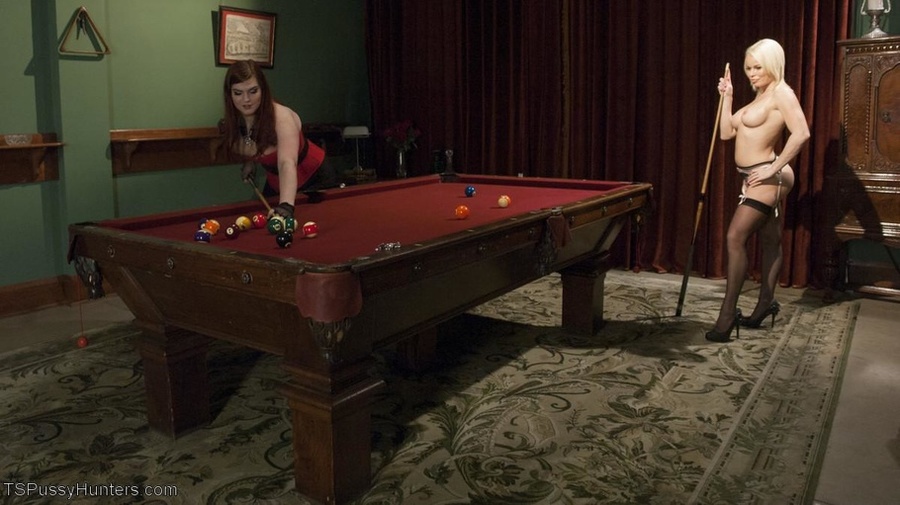 Bitches play billiards before moving to the - XXX Dessert - Picture 2
