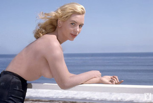 50's Playboy blonde model loves posing a - XXX Dessert - Picture 1