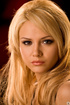 cute blonde black stockings