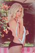 steaming hot blonde fox