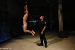 Young dude gets used by a well hung cop - Picture 7