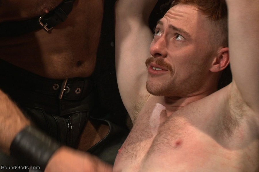 Tied up dude gets rammed so hard by a passi - XXX Dessert - Picture 3