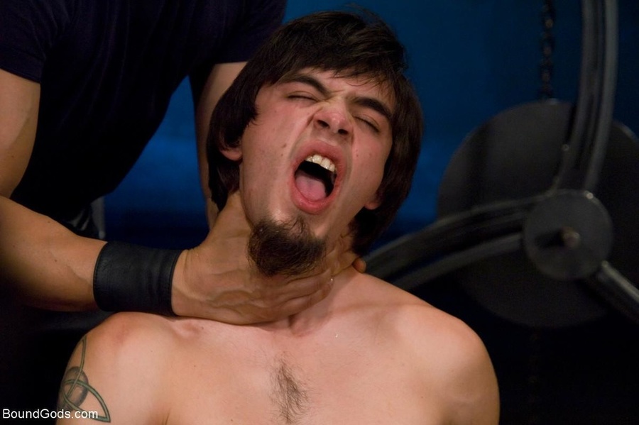 Handsome master with a huge dick fucks two  - XXX Dessert - Picture 17