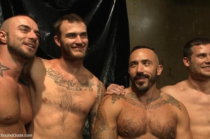 Two muscled dudes used by horny guys in  - XXX Dessert - Picture 18