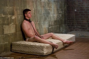 Hogtied twink getting jeered and pounded - XXX Dessert - Picture 1
