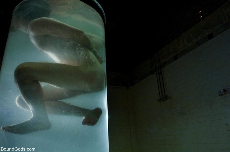 Bearded gay slave gets tortured with water  - XXX Dessert - Picture 12