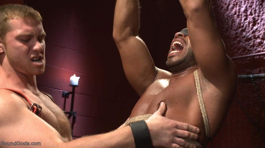 Black slave in a collar enjoys worshipping  - XXX Dessert - Picture 5