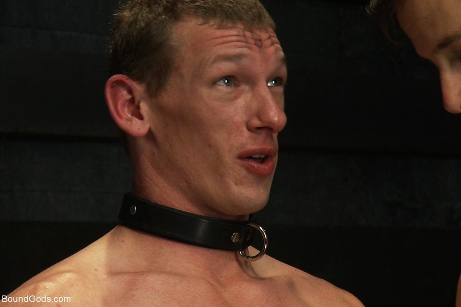 Tied up gay slaves are ready for a huge mea - XXX Dessert - Picture 11