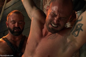 Two bald dudes are into hot waxing and r - Picture 6
