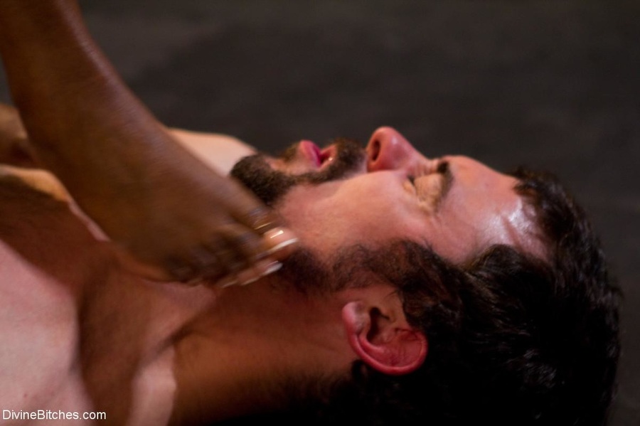 Hosiery is placed on a man’s head and legs  - XXX Dessert - Picture 12