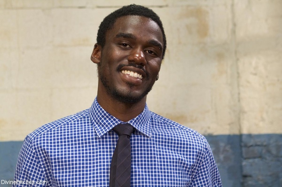 Filly in fishnets does more than flirt with - XXX Dessert - Picture 2