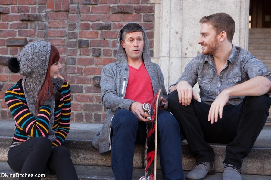 Skater guy gets put in a bra and dress by a - XXX Dessert - Picture 3