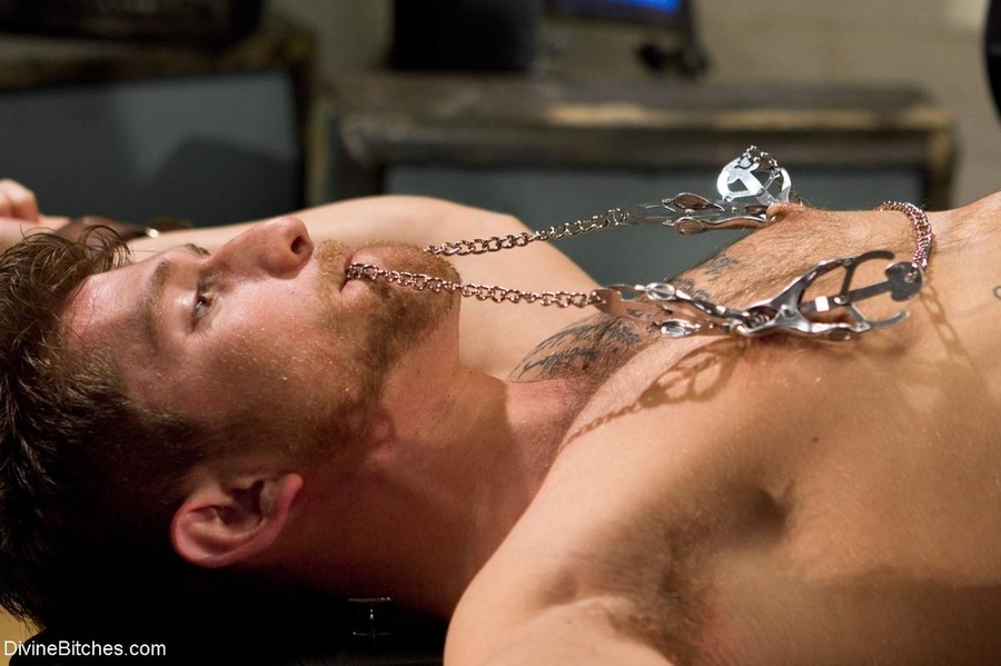 Rope wrapped about a guy’s junk makes his b - XXX Dessert - Picture 5