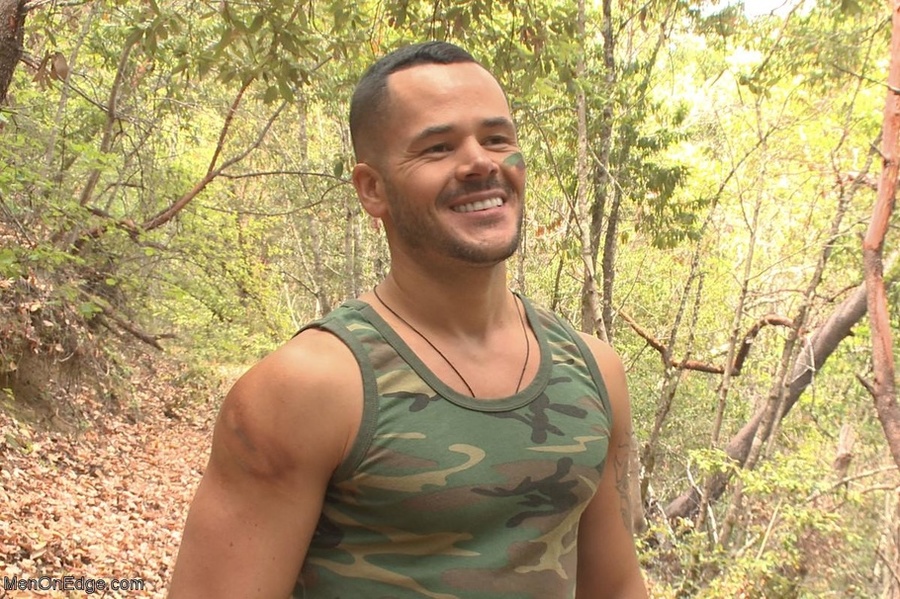 Army dudes having a fantastic gay threesome - XXX Dessert - Picture 1