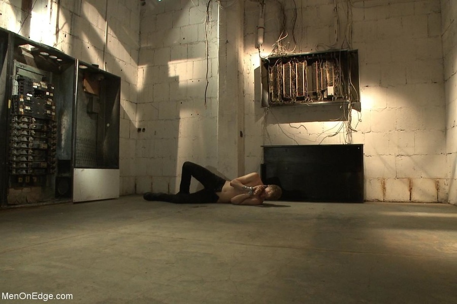 Two pervert lads stimulating bound and blin - XXX Dessert - Picture 2