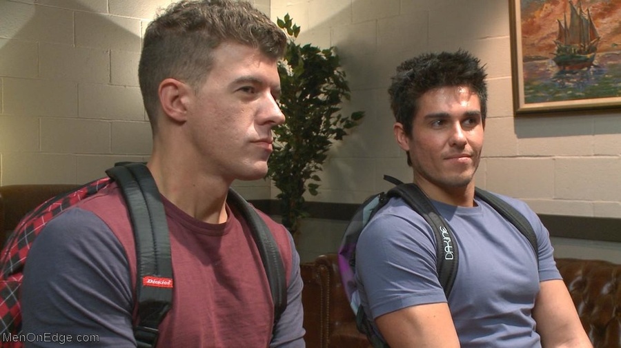 Red bearded dude in blue shirt and his frie - XXX Dessert - Picture 1