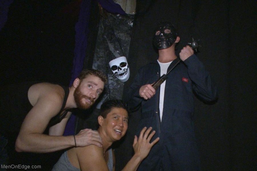 Young dude gets tied up and drilled so damn - XXX Dessert - Picture 1