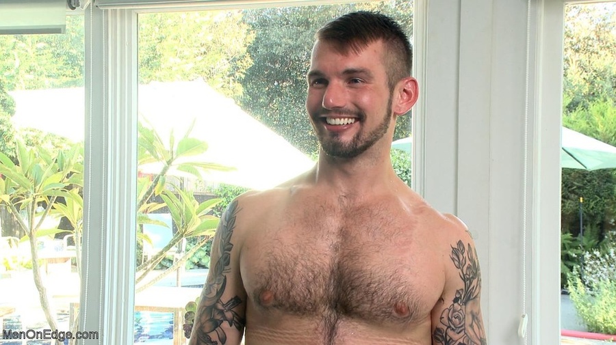 Two gays jeering gagged and bound lad in th - XXX Dessert - Picture 18