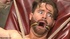 Bearded guy in straightjacket gets bound and suspended for hardcore anal