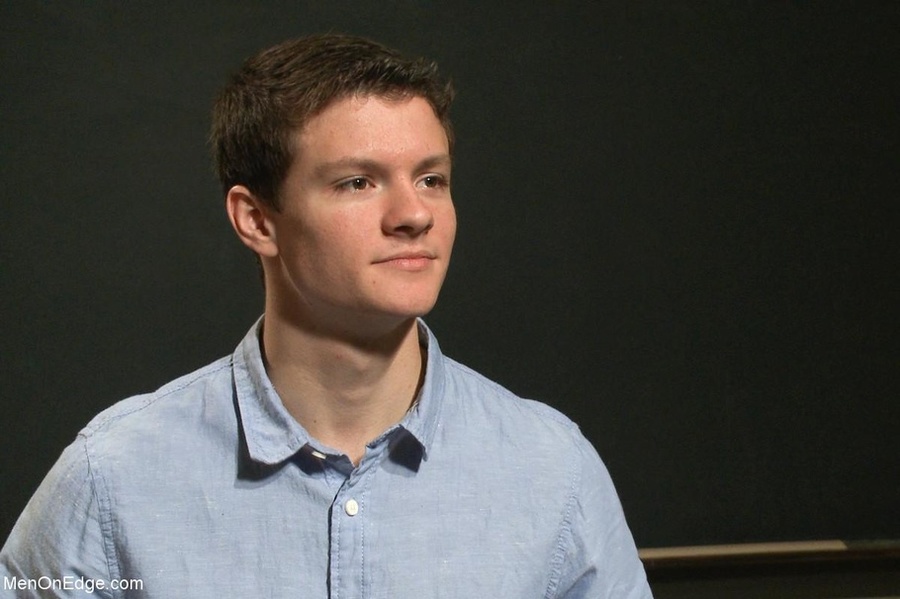 Good looking teenage dude gets used by two  - XXX Dessert - Picture 1