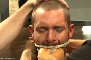 Bald dude gets tied up, drilled and suck - XXX Dessert - Picture 2