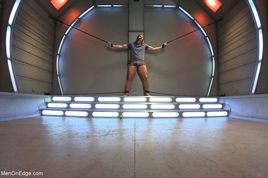 Handsome gay dude gets tied up and drilled  - XXX Dessert - Picture 2