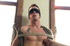 Blindfolded dude gets tied up and sucked off by two horny men