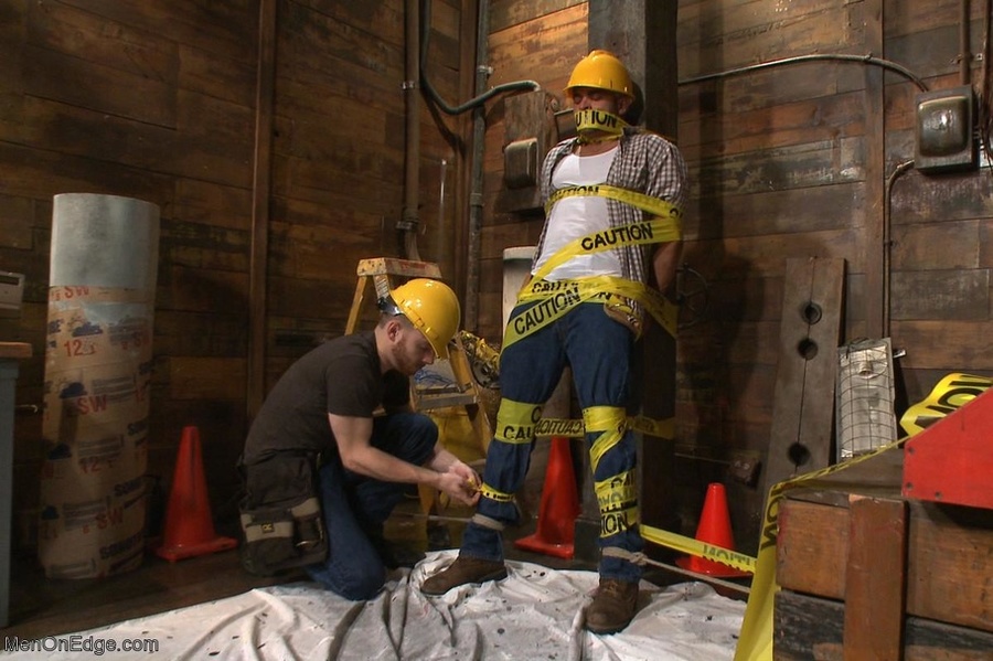 Muscled fireman gets tied up and fucked by  - XXX Dessert - Picture 1