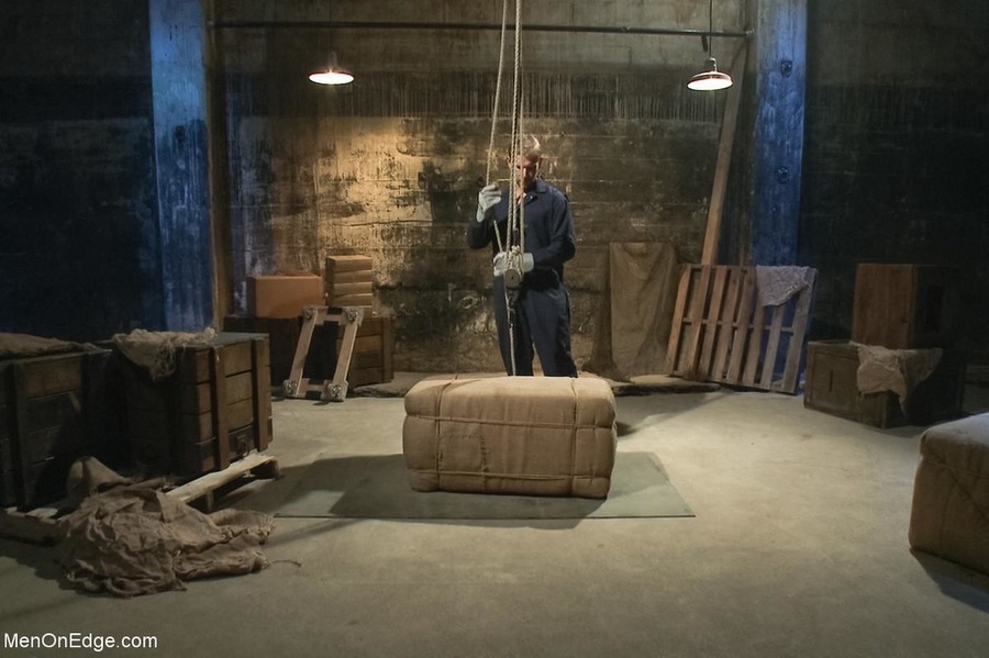 Blonde dude gets tied up and fucked by his  - XXX Dessert - Picture 1