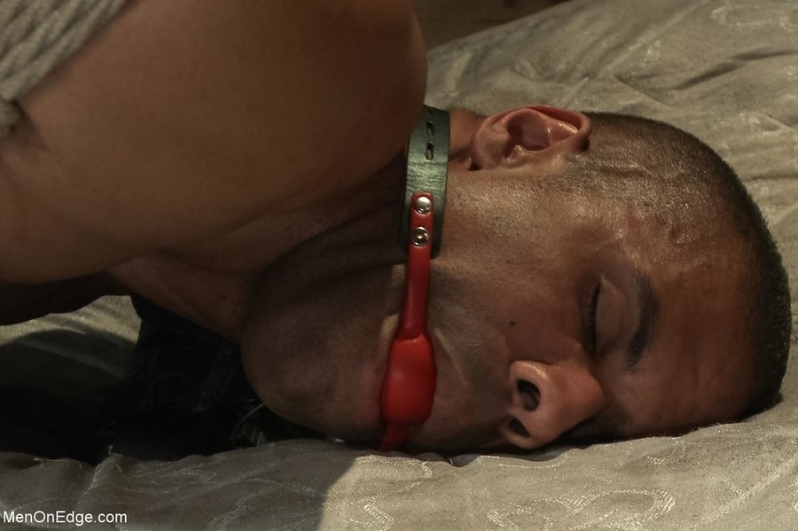 Tied up black man gets his ass destroyed by - XXX Dessert - Picture 11