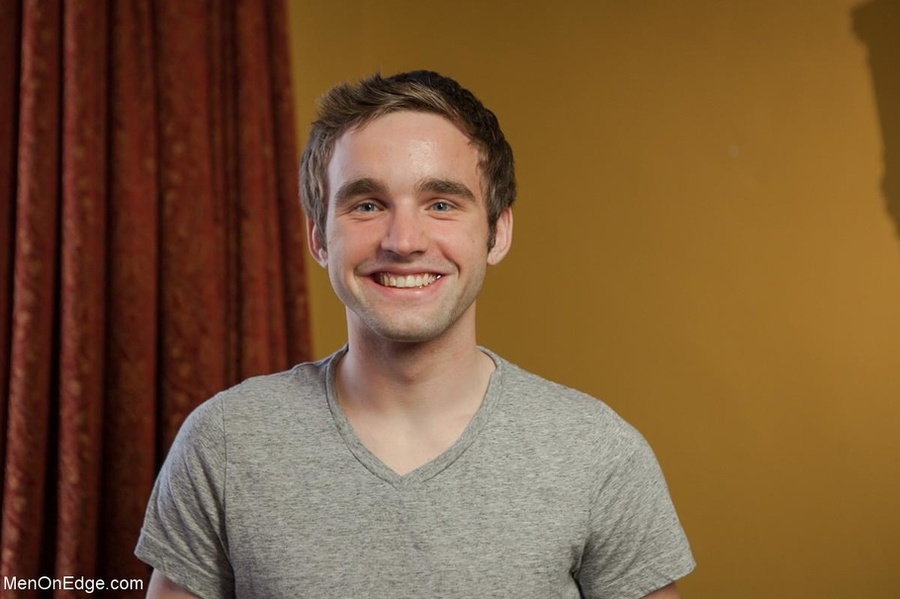 Cheerful gay man gets tied up and used by h - XXX Dessert - Picture 15