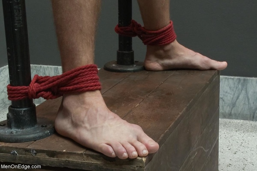 Handsome gay dude gets tied up and drilled  - XXX Dessert - Picture 8