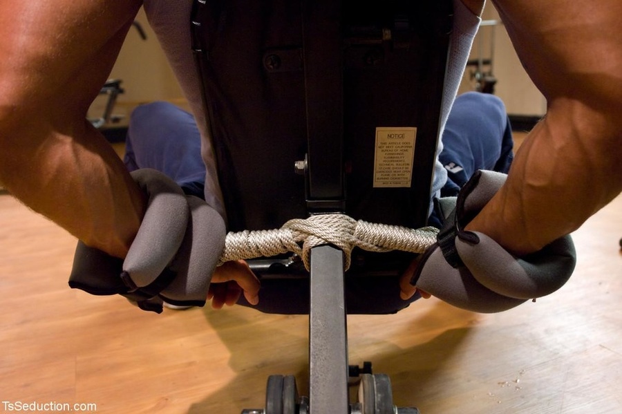Gym buddies hook up for softcore bondage pl - XXX Dessert - Picture 4