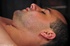 Young man gets cum on his lips when connecting with a mature blonde transexual