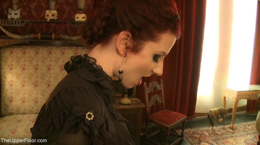Elegant Mistress spanks a curvy sub and fac - XXX Dessert - Picture 16