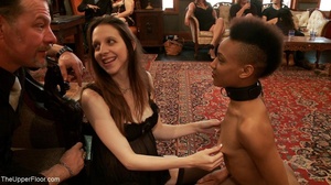 Dinner is made more fun when submissive  - Picture 8