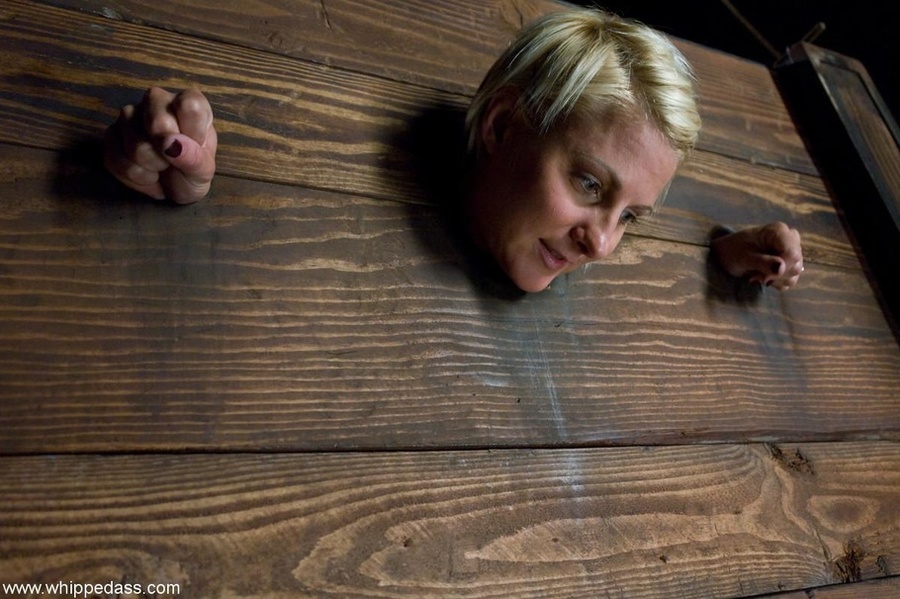 Tied up blonde bitch gets whipped by her mistress - XXXonXXX - Pic 4