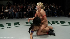 Furious lesbian bitches are ready for a nasty fight - Picture 16