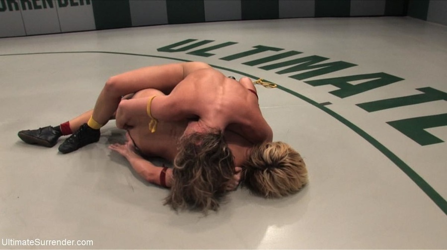 Blonde babe gets drilled so hard with a strap-on - XXXonXXX - Pic 12