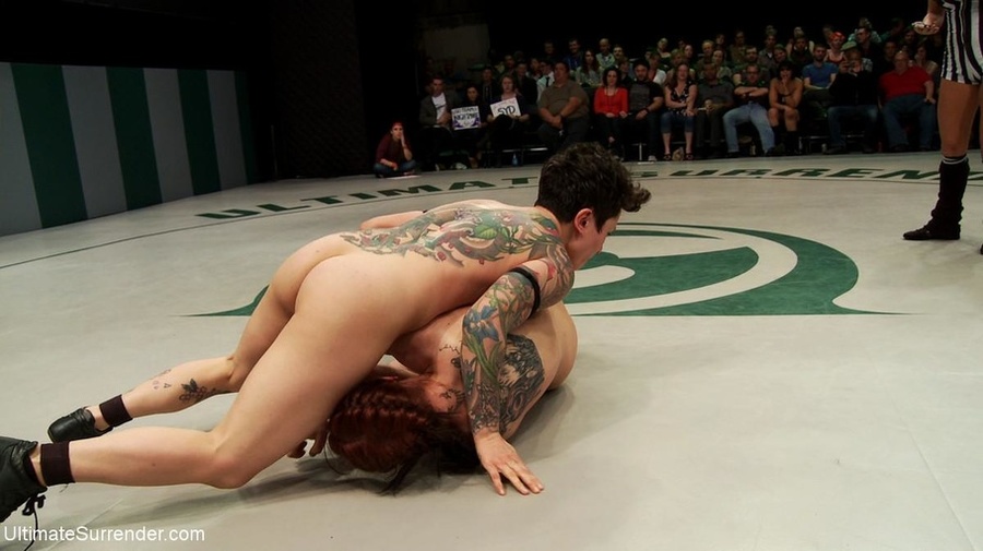 Wrestling sluts are ready for a freaky orgy - XXX Dessert - Picture 13