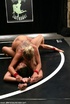 Plump blonde female uses strapon to show who is the boss