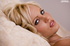 Blazing hot blonde in black skirt strips and flaunts luscious boobs and