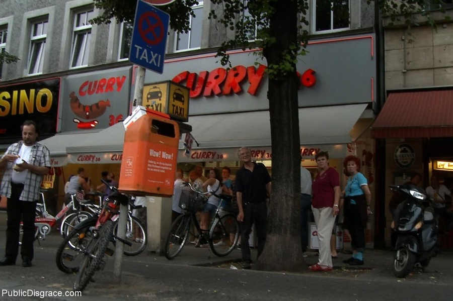 Public shaming caps off a dark-haired cutie - XXX Dessert - Picture 18