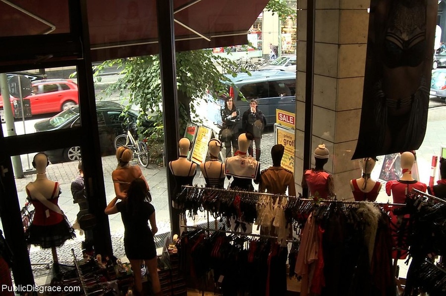 Skinny blonde is naked in public, then take - XXX Dessert - Picture 3