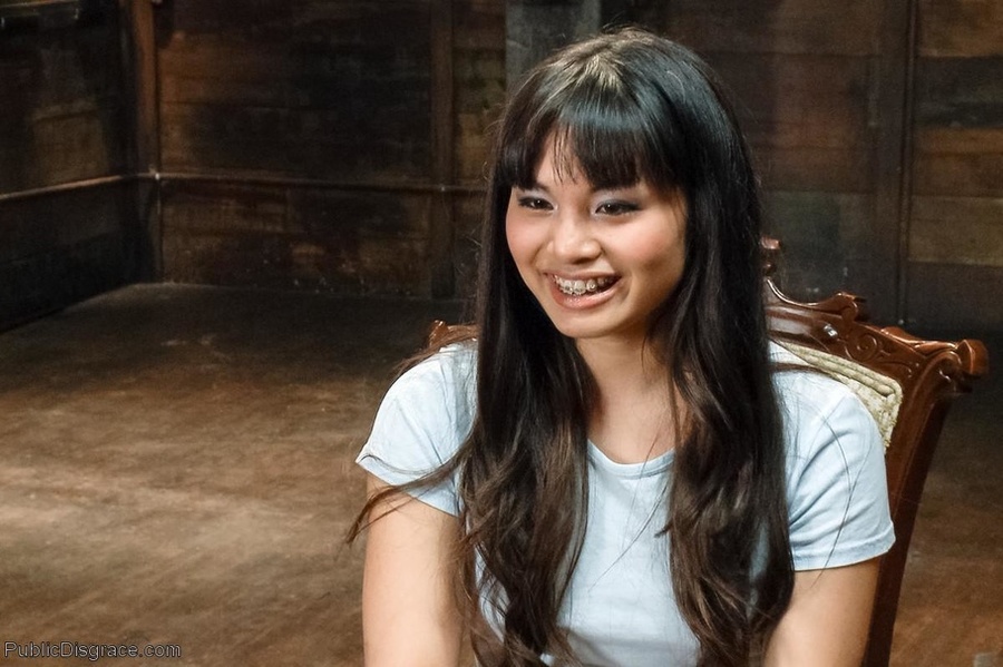 An Asian with braces on her teeth feels an  - XXX Dessert - Picture 5