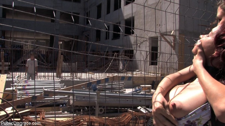 A hardcore outdoor threesome is as humiliat - XXX Dessert - Picture 4