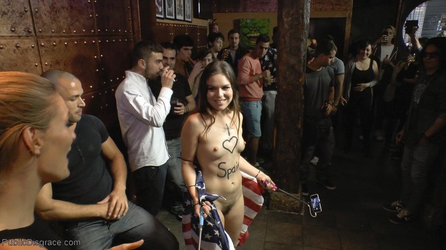 Gal with a hairy cunt disrespects an Americ - XXX Dessert - Picture 12