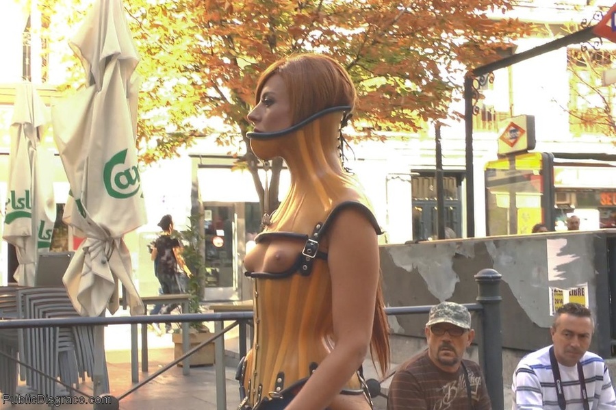 Leggy chica with long hair is led around in - XXX Dessert - Picture 7